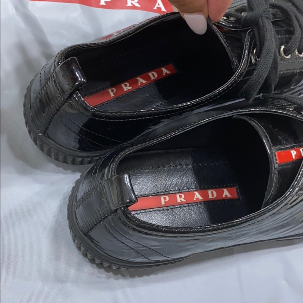 Black Authentic Prada sneakers - Picture 5 of 6